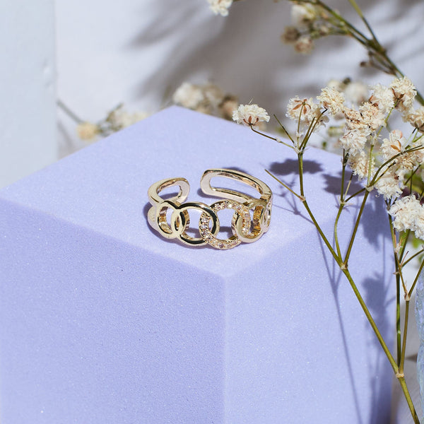 Radiant Golden Ring