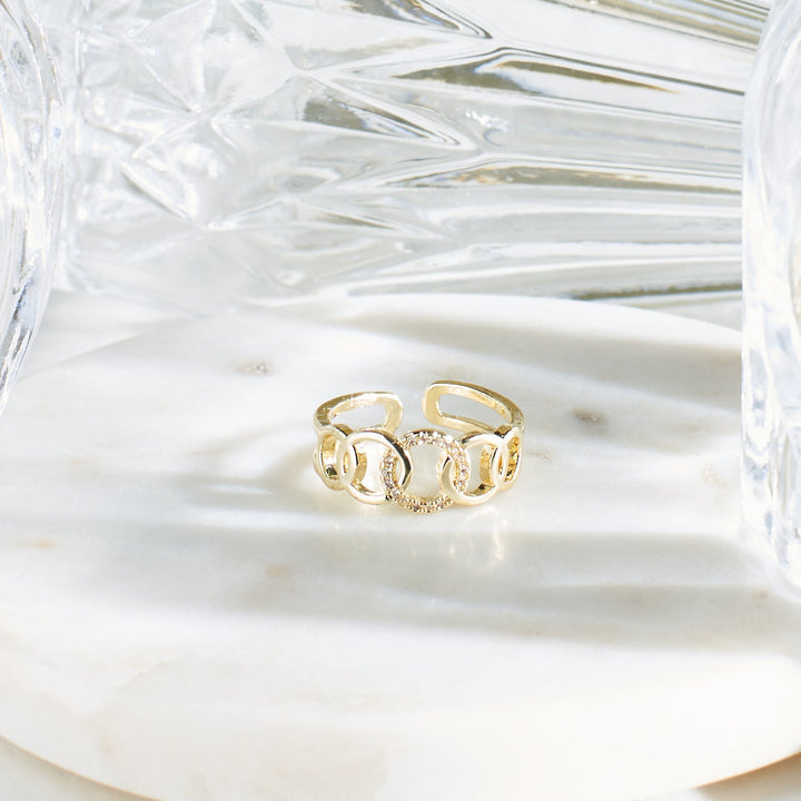 Radiant Golden Ring - Salty Accessories
