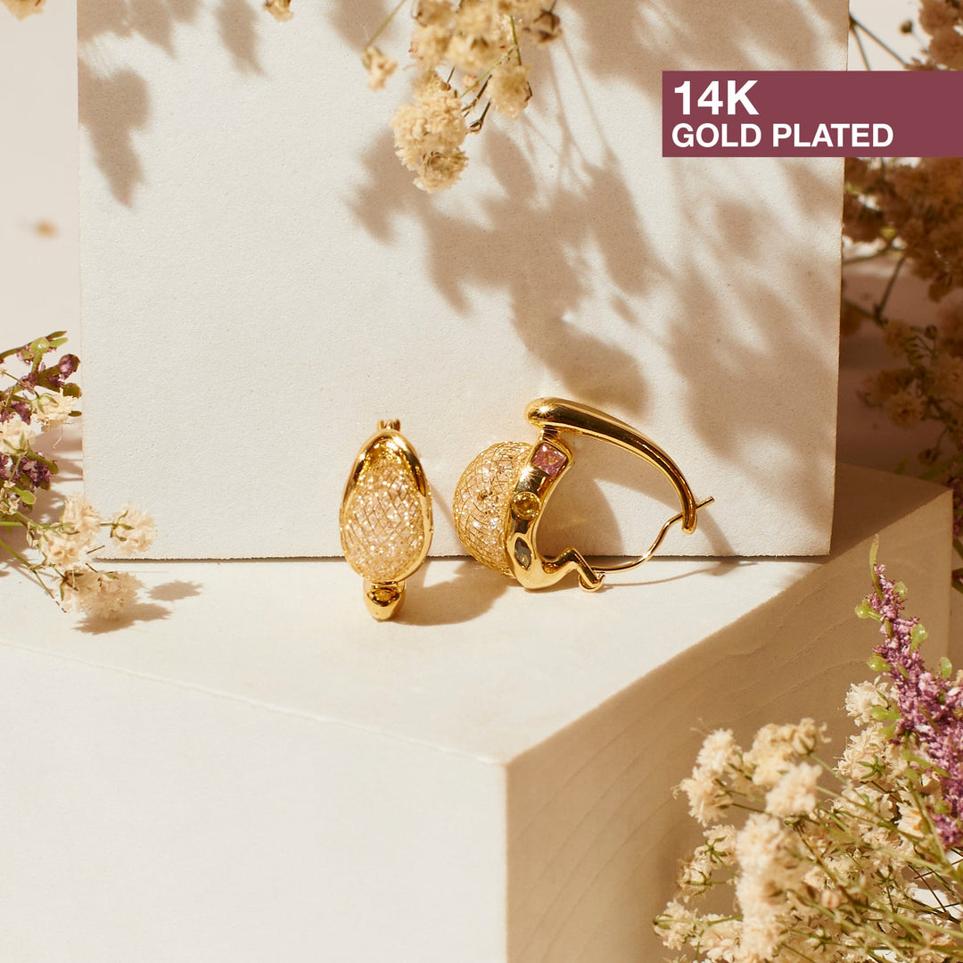 Raffiné Trendy Earrings - Salty Accessories