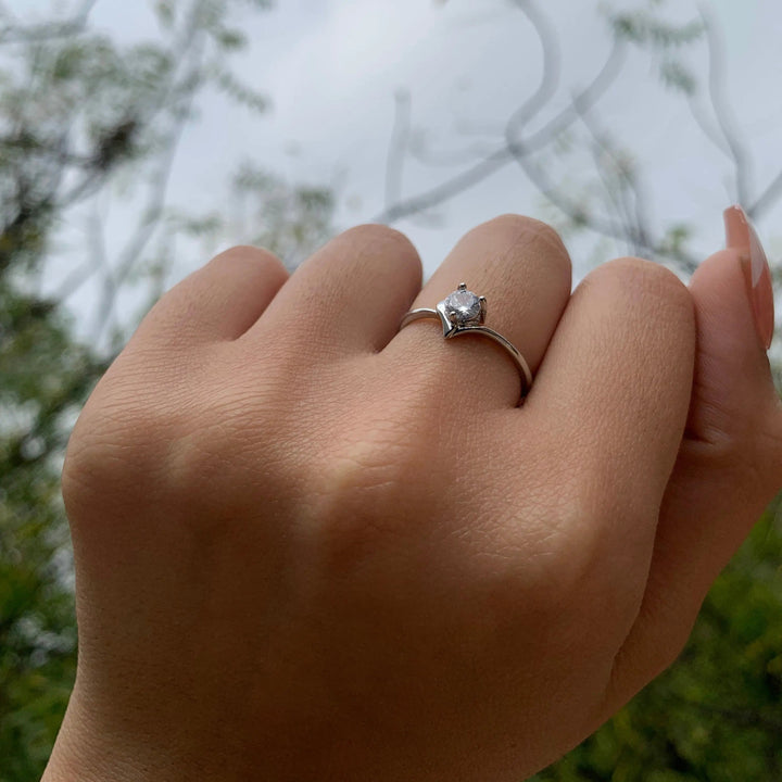 Ravishing Gem Silver Ring - Salty Accessories