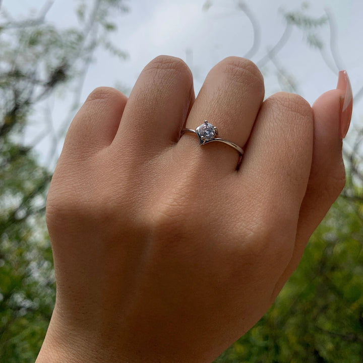 Ravishing Gem Silver Ring - Salty Accessories