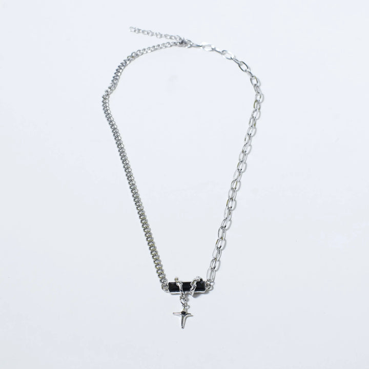 Raw Edge Black Chain - Salty Accessories