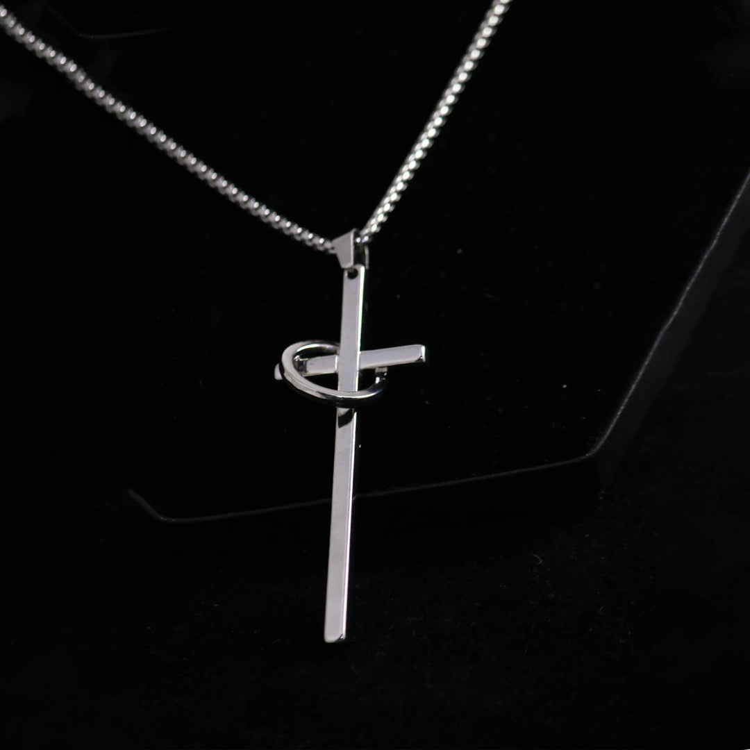 Redeemer Cross Silver Chain