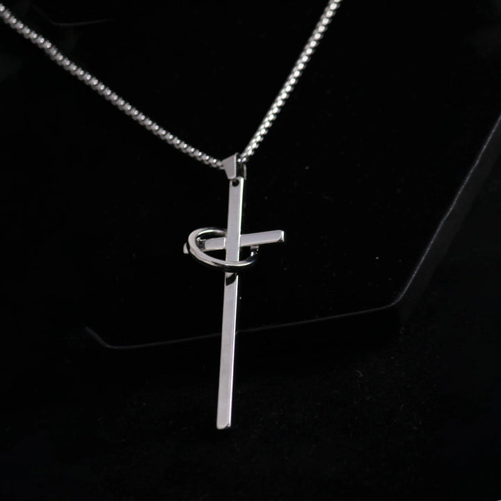 Redeemer Cross Silver Chain