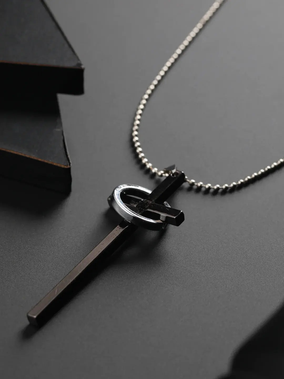 Redeemer Cross Silver Chain