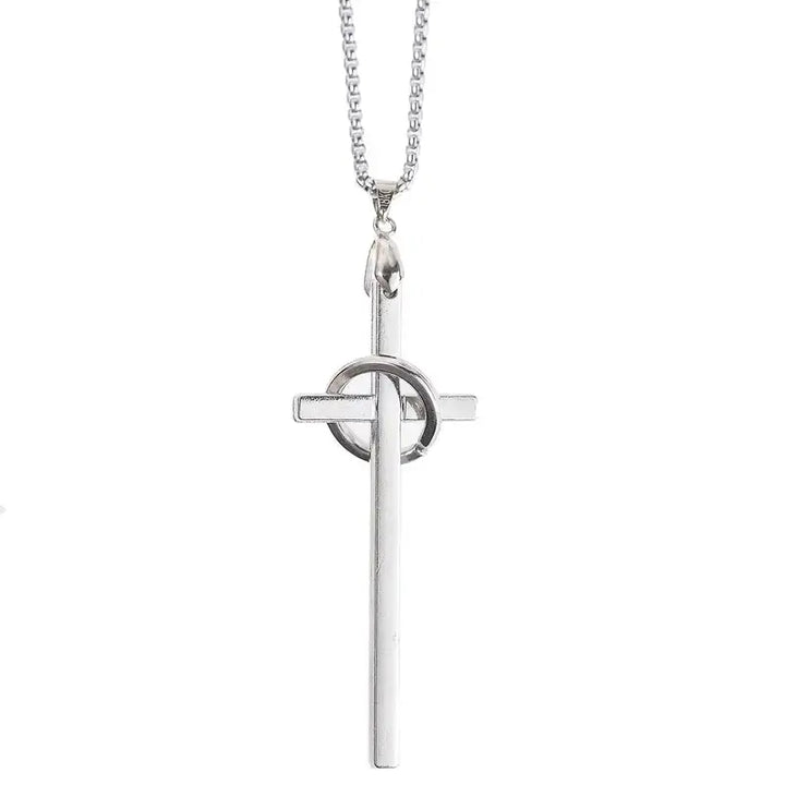 Redeemer Cross Silver Chain