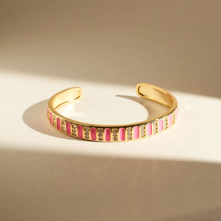 Regal Blush Charm Cuff - Salty Accessories