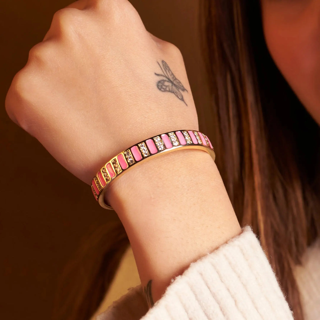 Regal Blush Charm Cuff - Salty Accessories