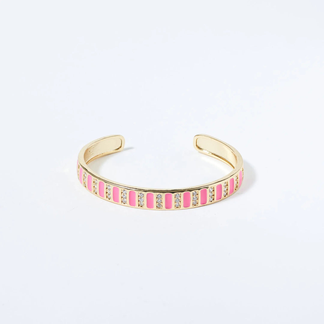 Regal Blush Charm Cuff - Salty Accessories