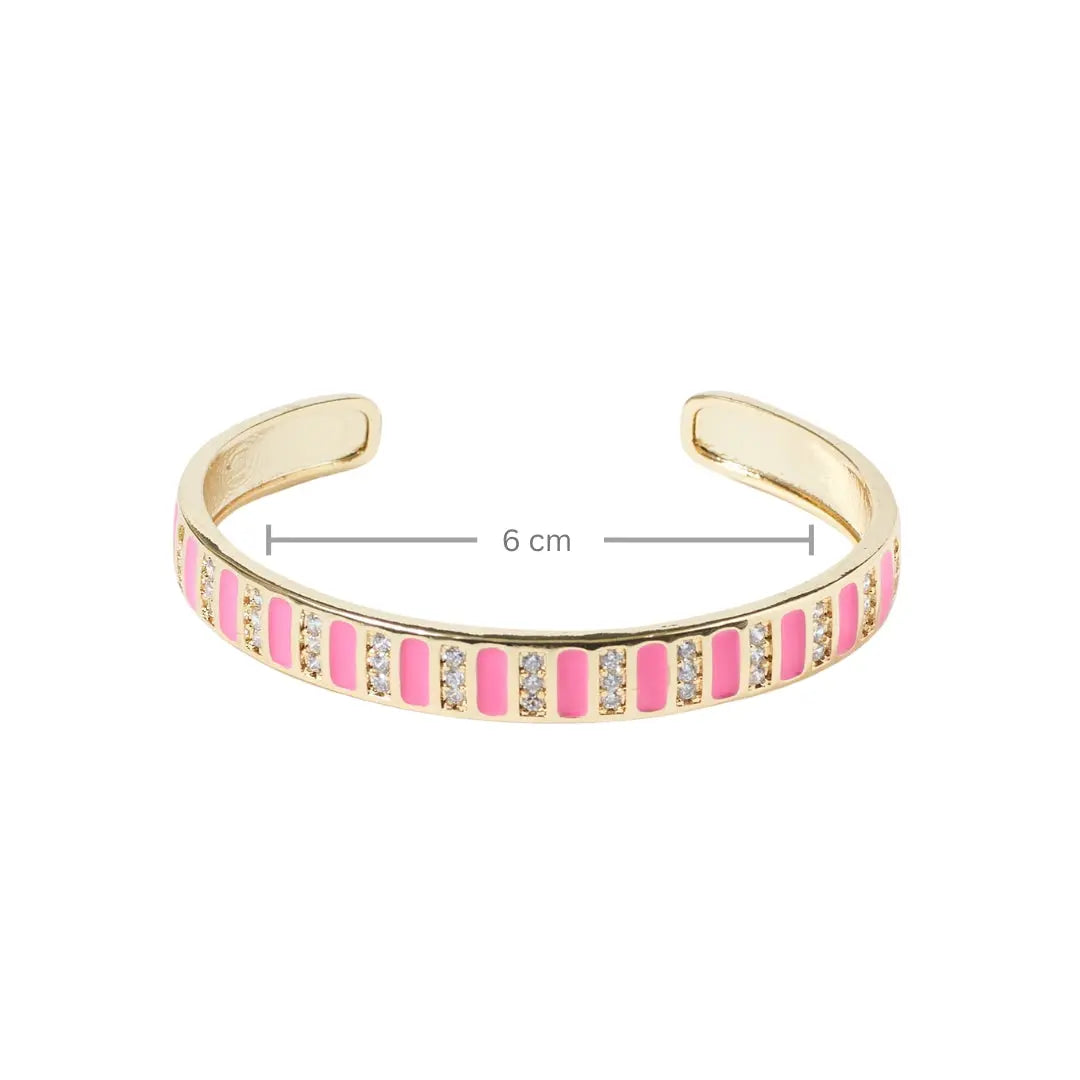 Regal Blush Charm Cuff - Salty Accessories