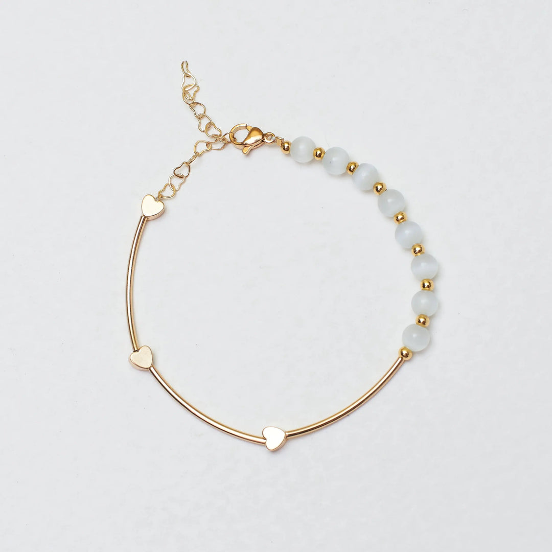 Regal Gold Beaded Band - Salty Accessories