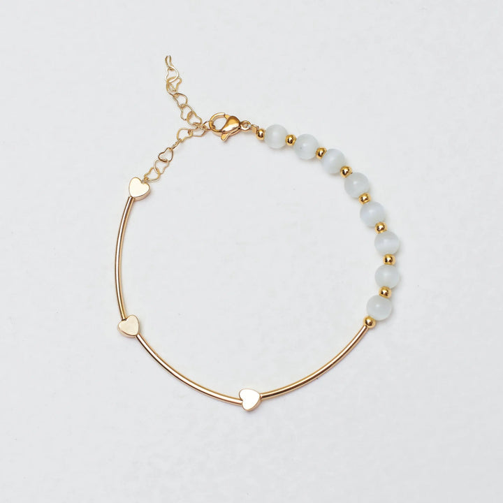 Regal Gold Beaded Band - Salty Accessories