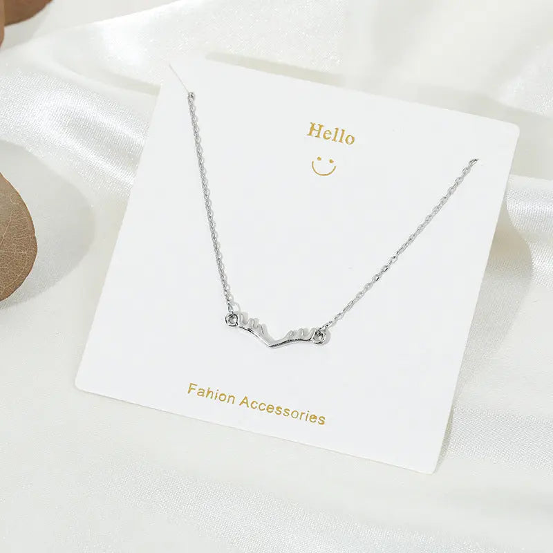 Reindeer Christmas Necklace - Salty Accessories