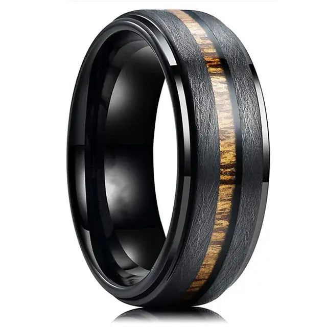 Retro Tungsten Ring - Salty Accessories