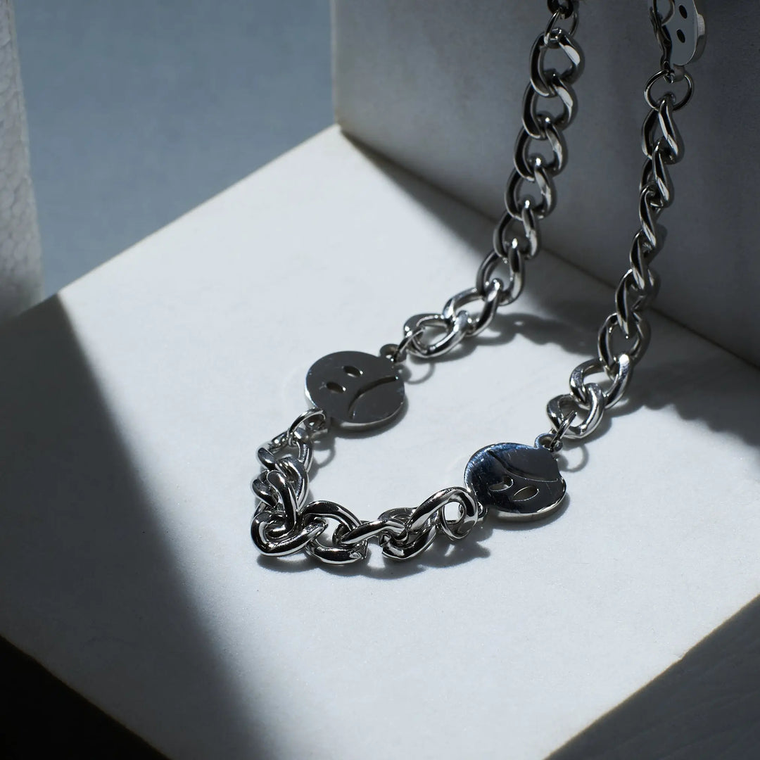 Reversible Mood Stones Chain - Salty Accessories