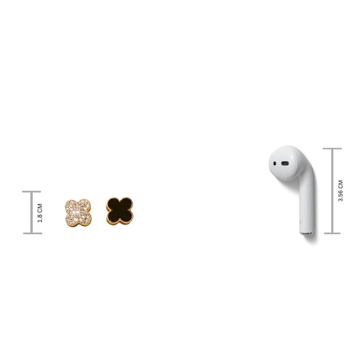 Reversible Chic Clover Studs