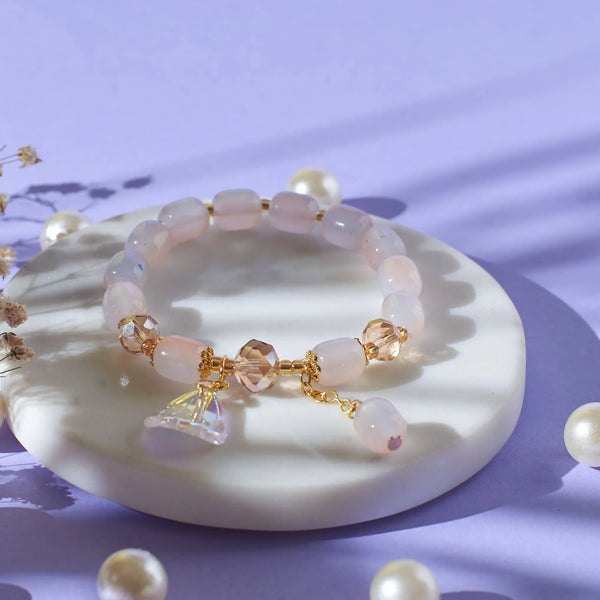 Rhodonite Heart Healing Bracelet
