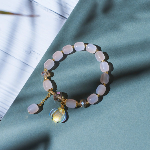 Rhodonite Heart Healing Bracelet