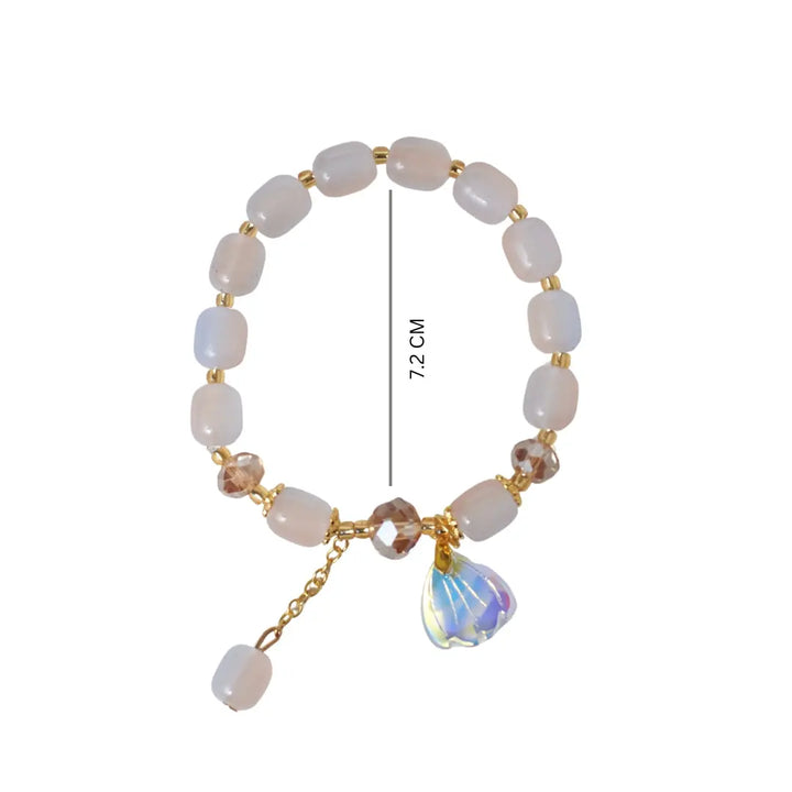 Rhodonite Heart Healing Bracelet - Salty Accessories