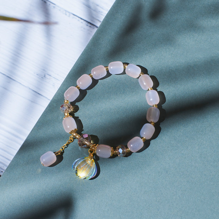 Rhodonite Heart Healing Bracelet Salty