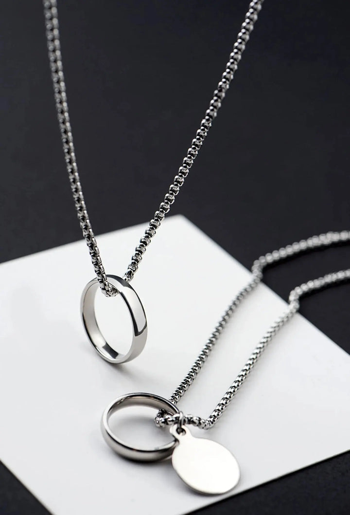 Ring In Ring Charm Chain