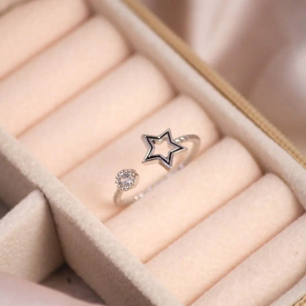 Rockstar Silver Open Band - Salty Accessories