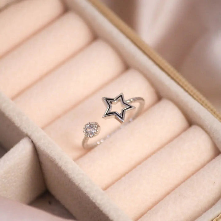 Rockstar Silver Open Band - Salty Accessories