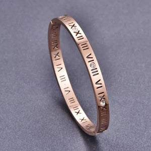 Roman Era Rose-Gold Cuff - Salty Accessories