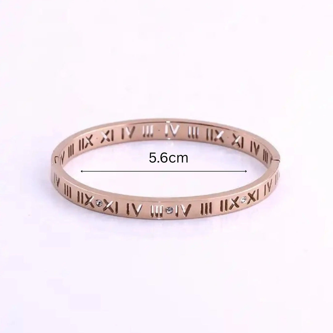 Roman Era Rose-Gold Cuff - Salty Accessories