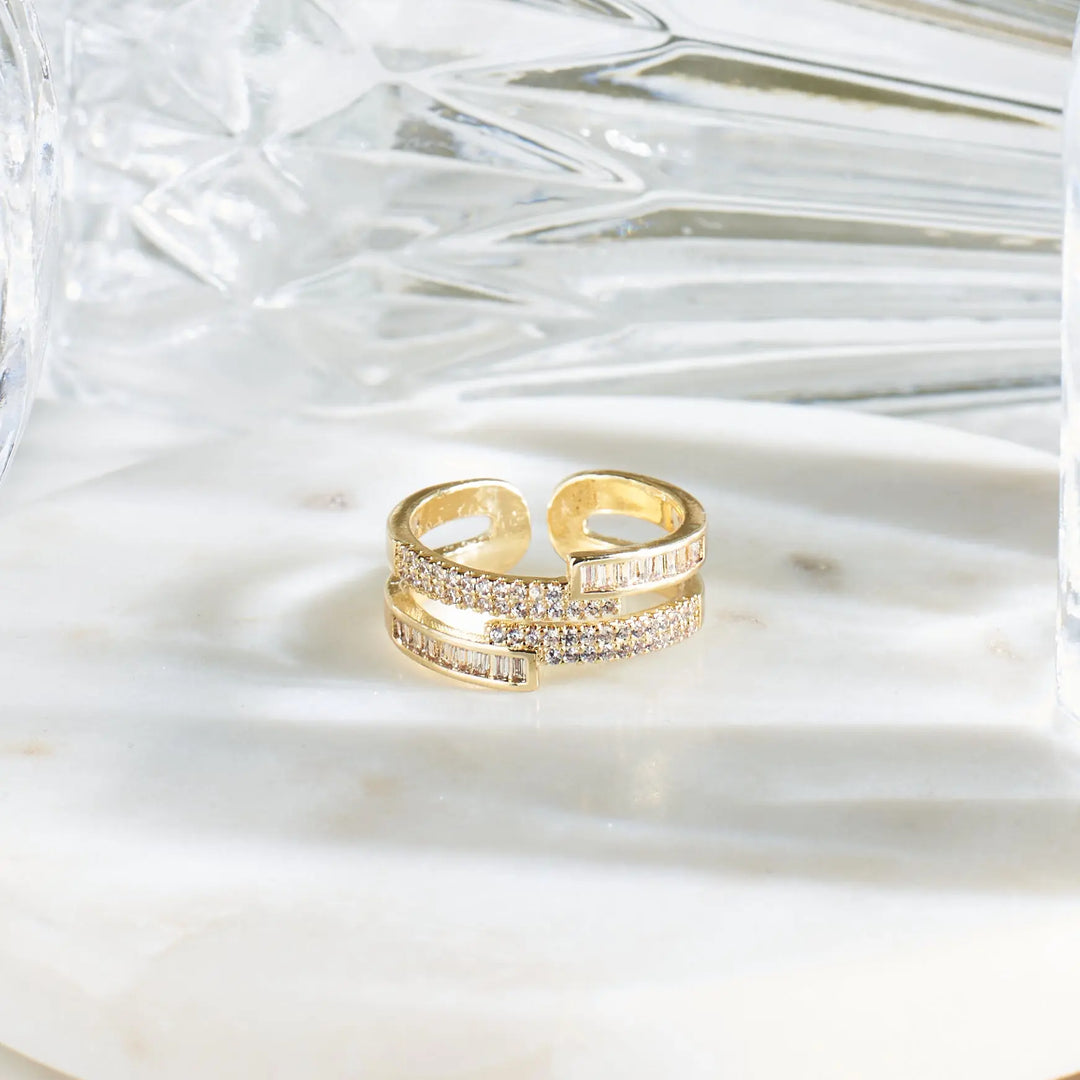 Rosalind Golden Chunky Band | Salty