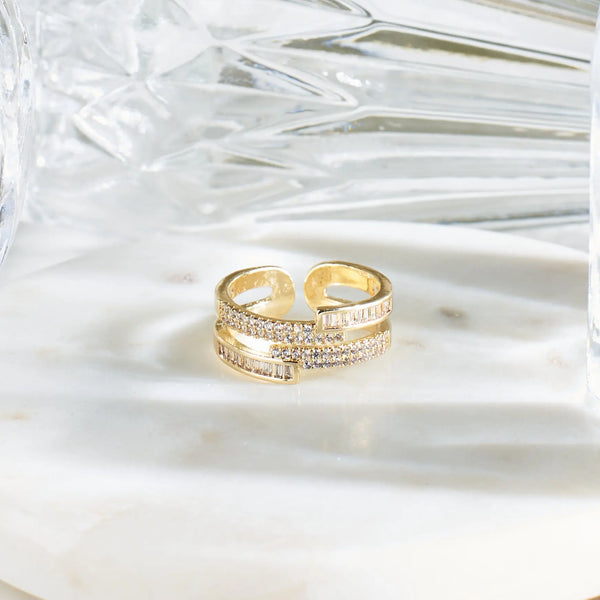 Rosalind Golden Chunky Band