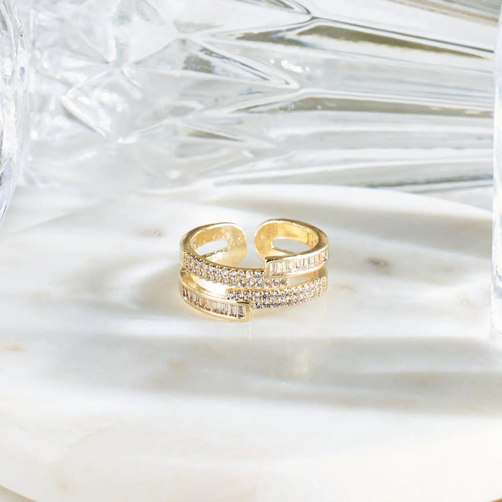 Rosalind Golden Chunky Band | Salty