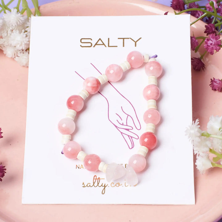 Rose Bead Blossom Band - Salty Accessories