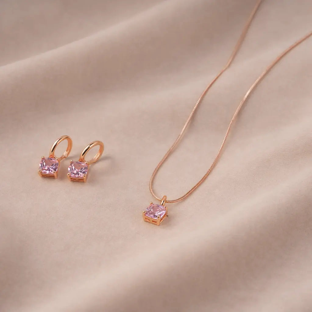Rose Glow Duo Jewellery Set | Salty