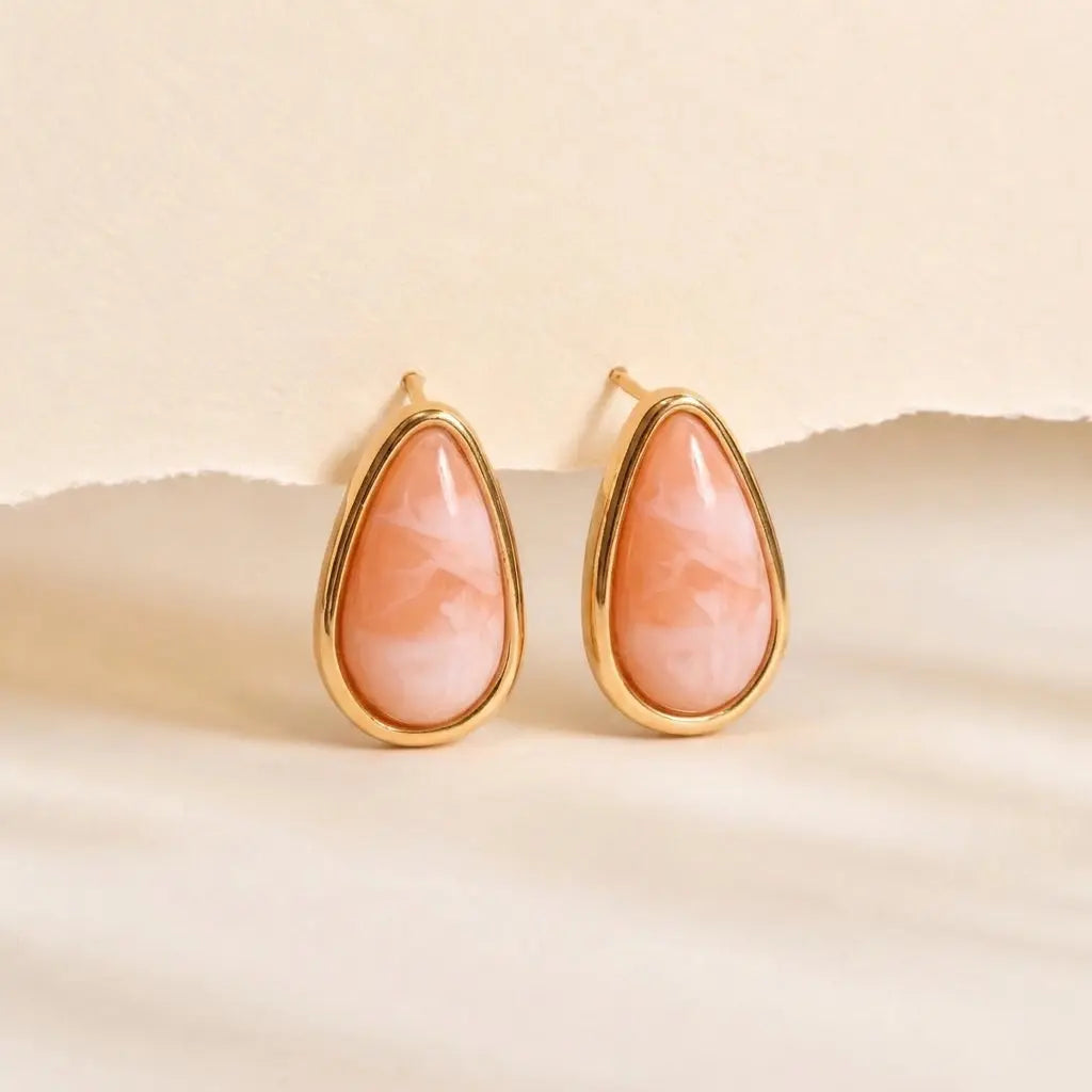 Rose Glow Earrings | Salty
