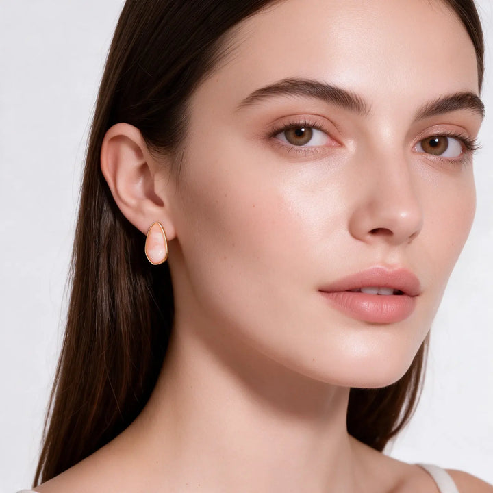 Rose Glow Earrings | Salty