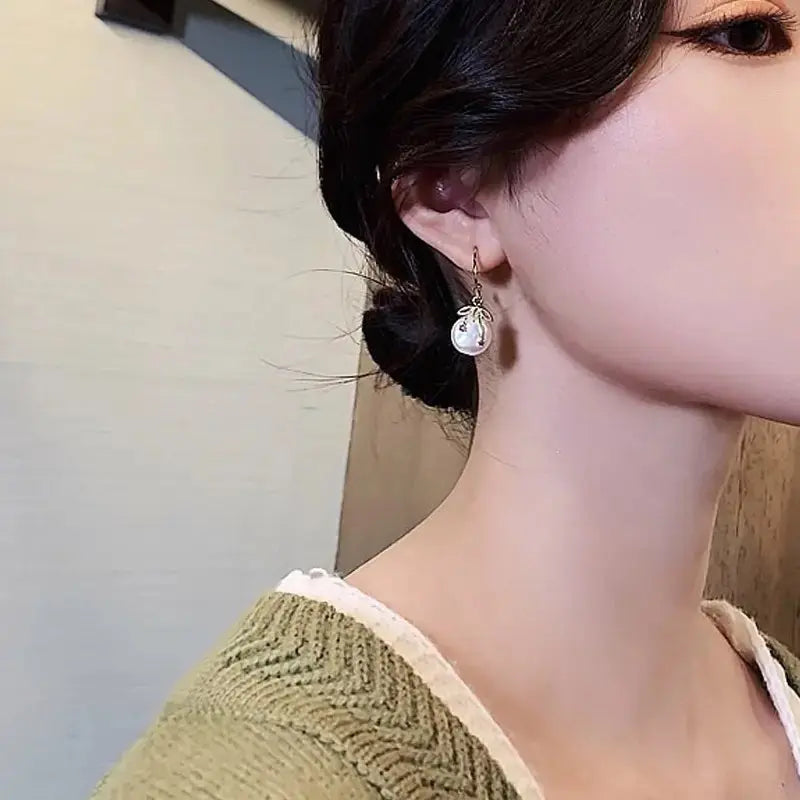 Rose Quartz Gold Earrings - Salty Accessories