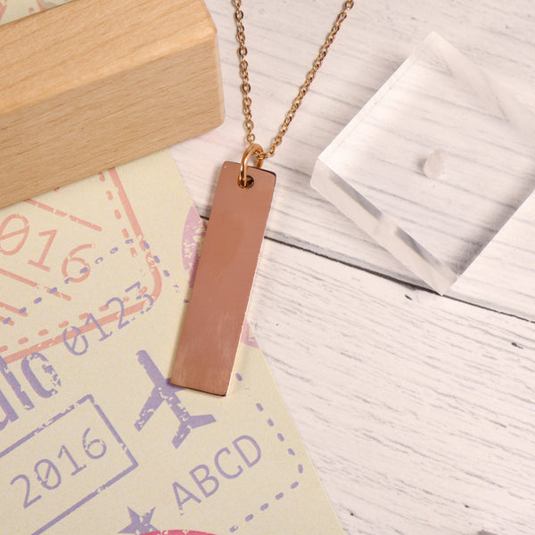 Rose Gold Elegance Necklace