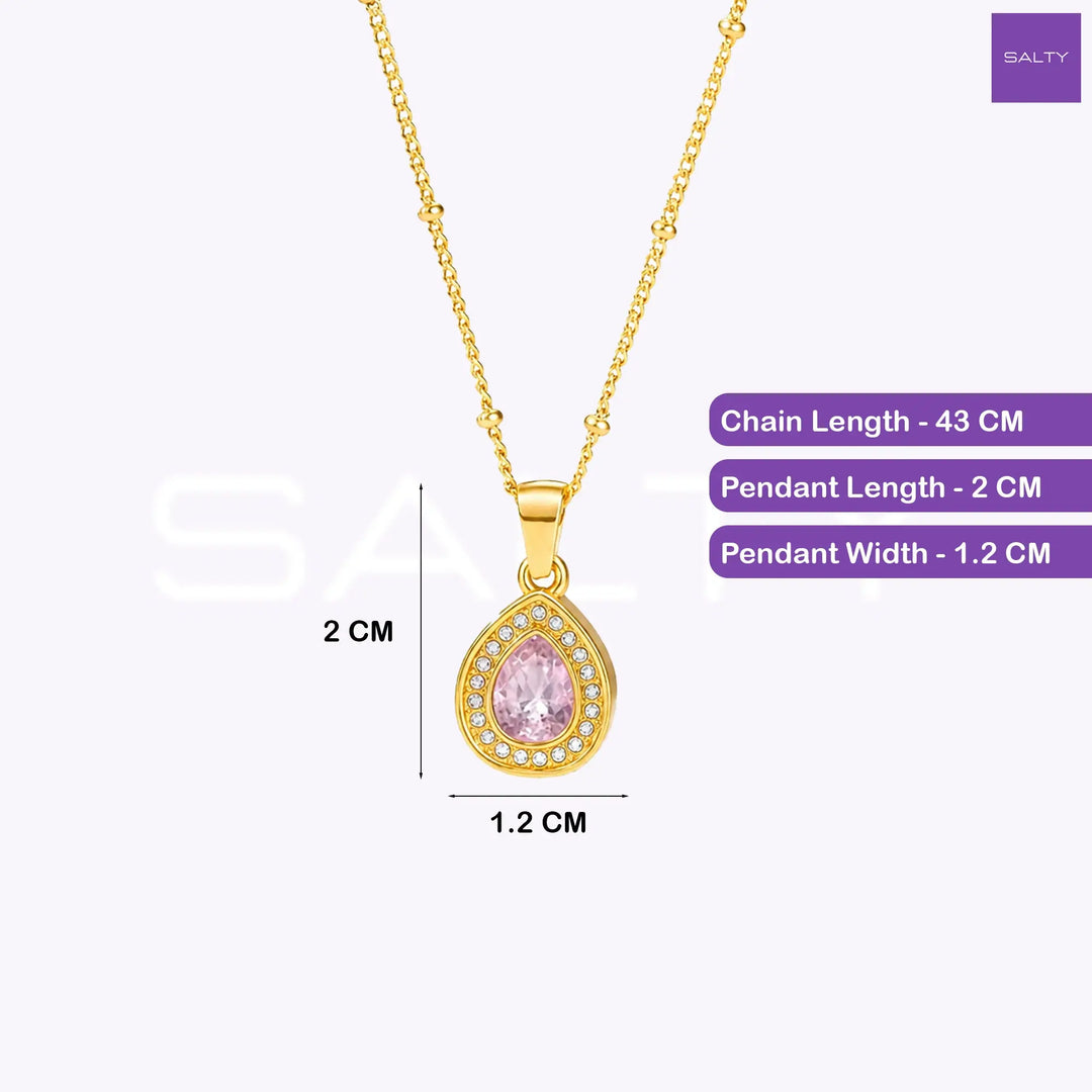 Roselle Drop Necklace | Salty