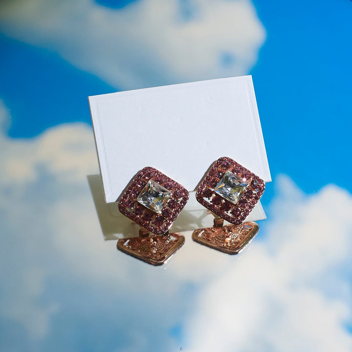 Rosette Radiance Studs - Salty Accessories