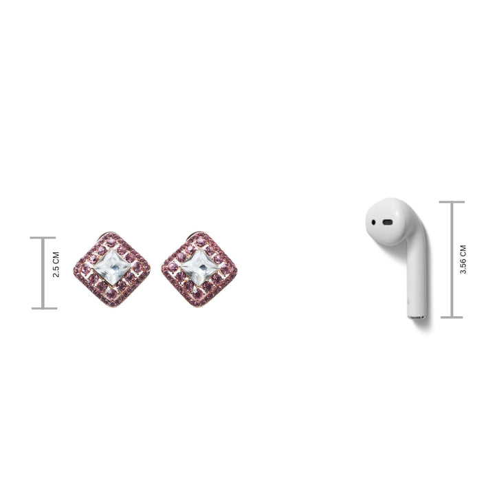 Rosette Radiance Studs - Salty Accessories
