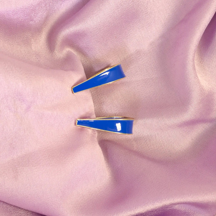 Royal Curved Hoops - Salty Accessories