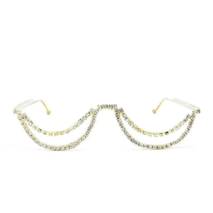 Royal Drape Chain Shades – Gold | Salty