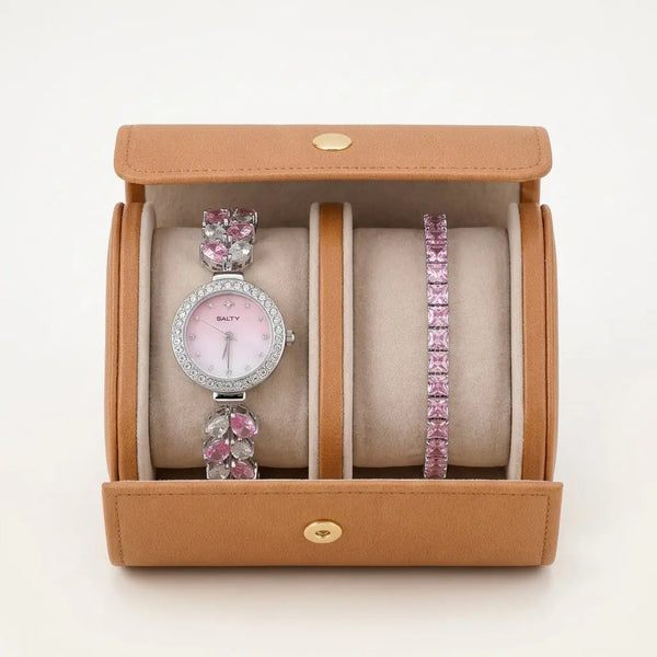 Royal Gleam Watch Bracelet Stack