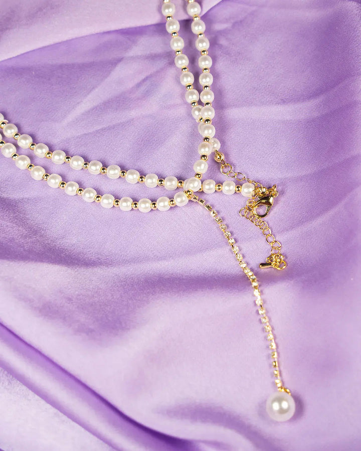Royal Long Pearls Necklace - Salty Accessories