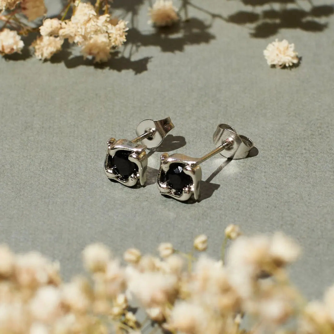 Royal Silver Studs - Salty Accessories