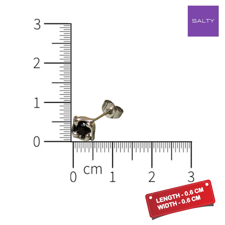 Royal Silver Studs - Salty Accessories