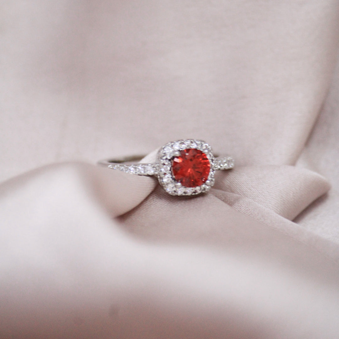 Ruby Engagement Ring