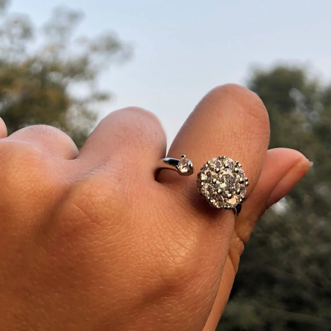 Rue Spinner Ring - Silver - Salty Accessories