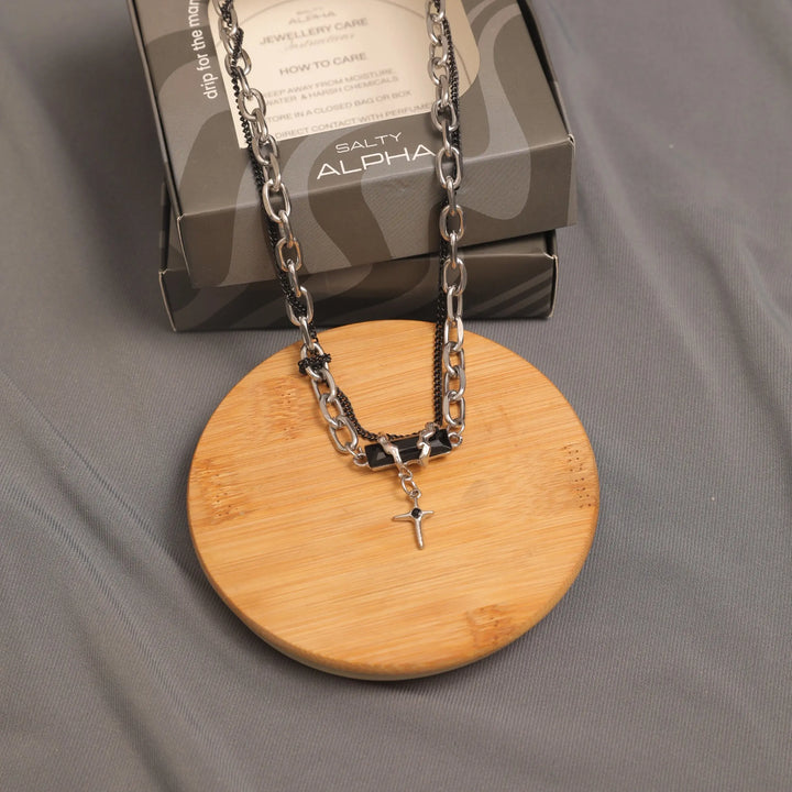 Rugged Black Modern Chain - Salty Accessories